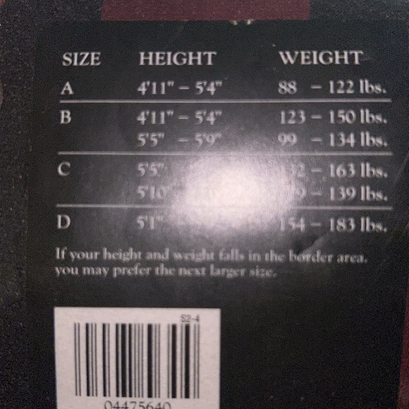 Victorias Secret stripe opaque tights sz C - Picture 3 of 3